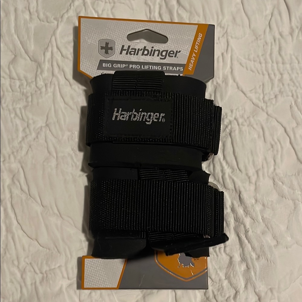 Black Pro Lifting Straps